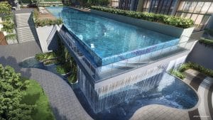 The Gazania 50m Lap Pool Water_Wall